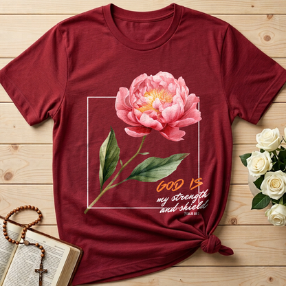 God Is My Strength And Shield Psalm 28.7 01