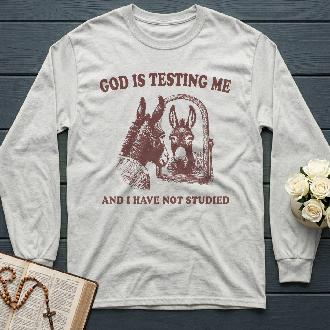 God Is Testing Me And I Have Not Studied 01