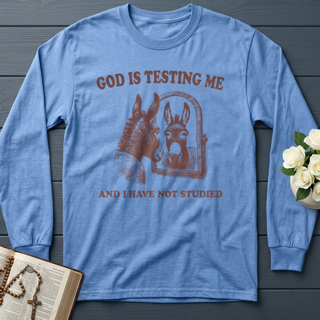God Is Testing Me And I Have Not Studied 01