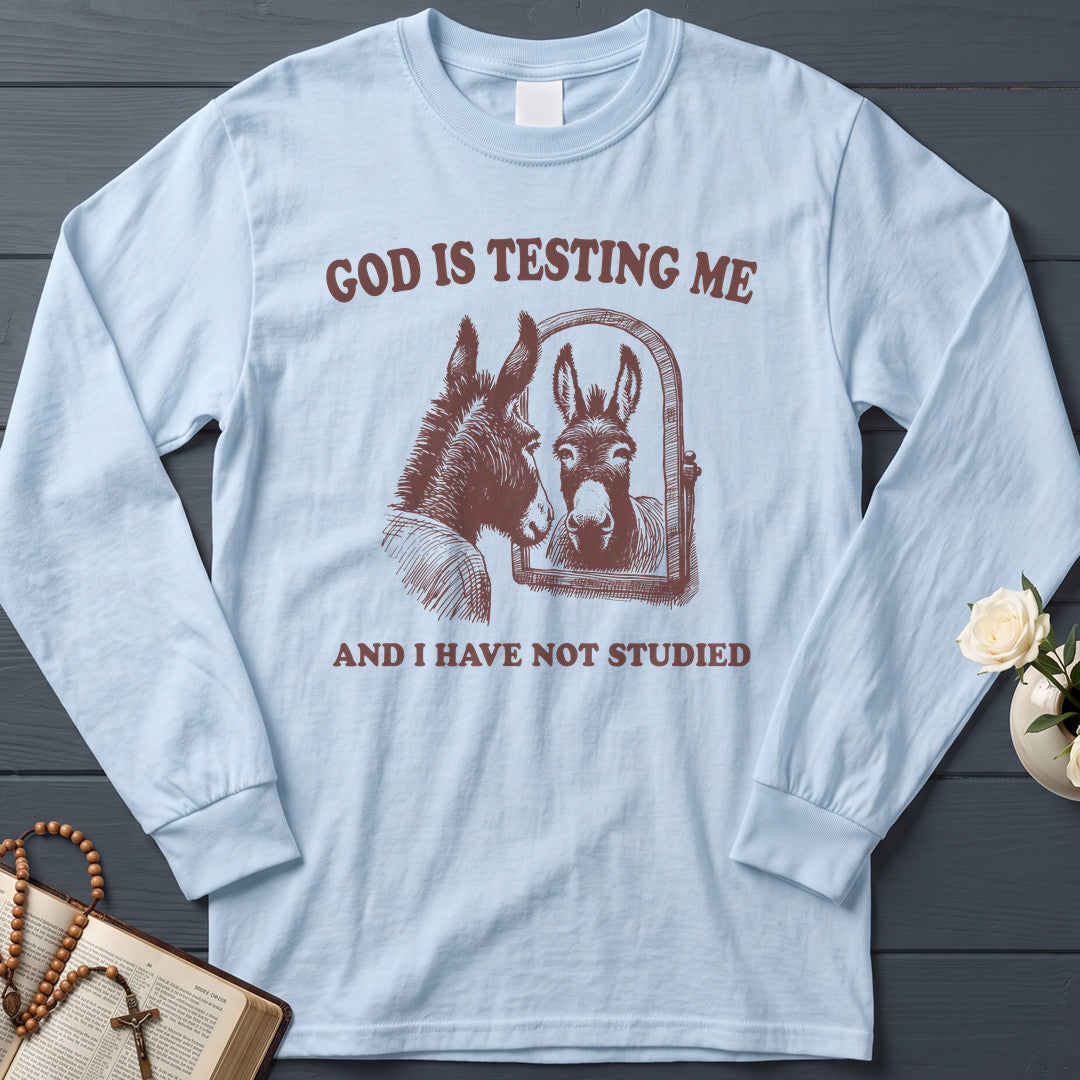 God Is Testing Me And I Have Not Studied 01