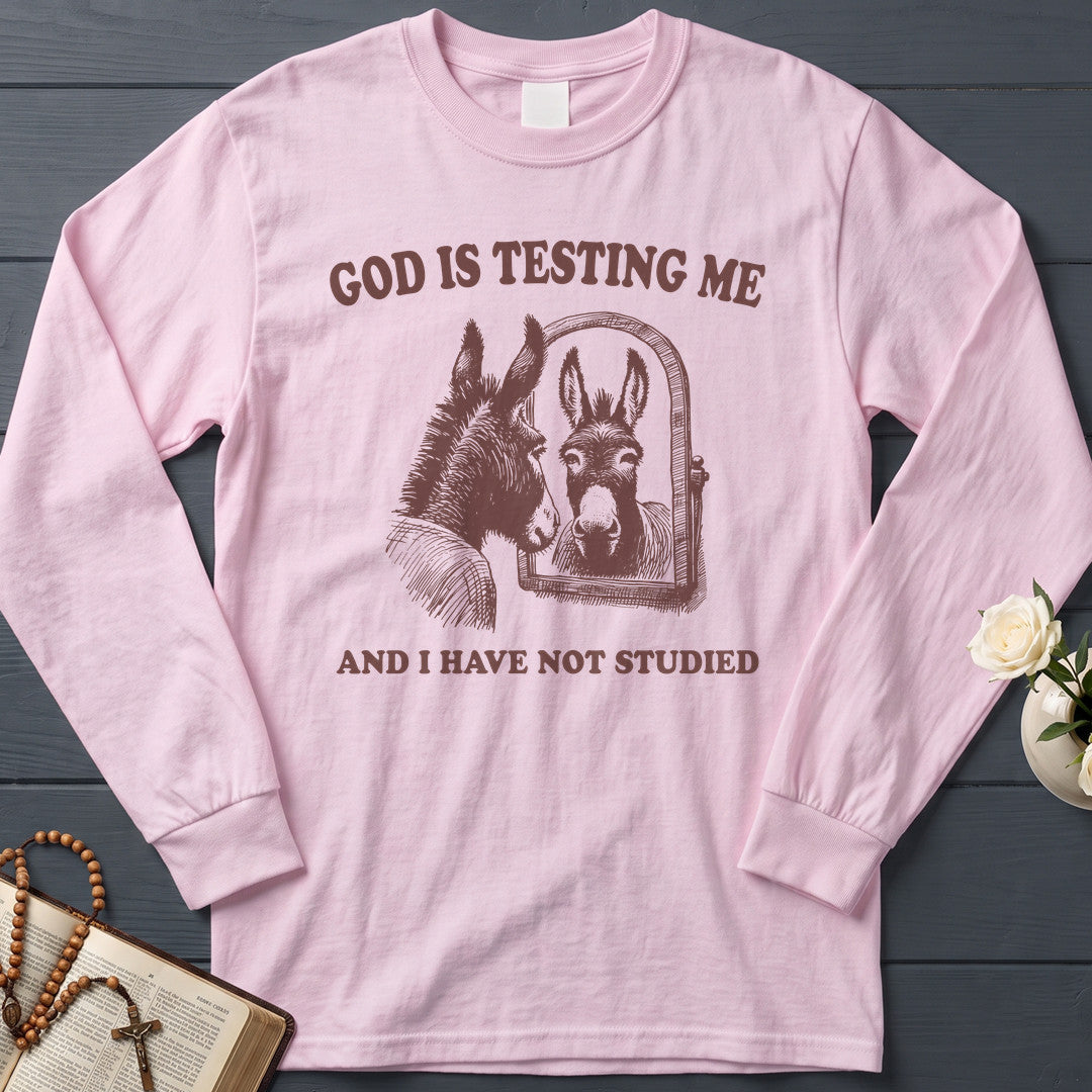 God Is Testing Me And I Have Not Studied 01