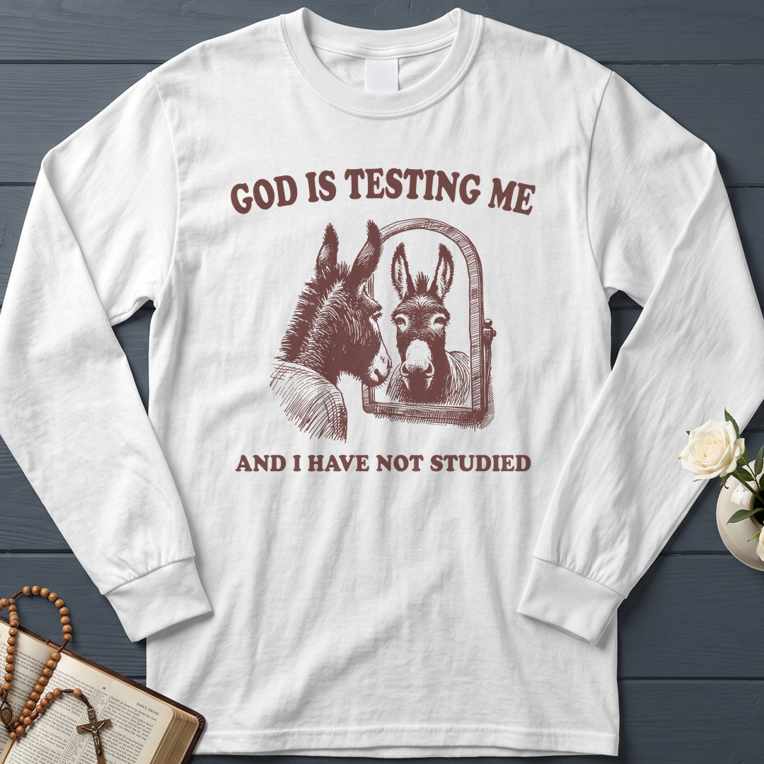 God Is Testing Me And I Have Not Studied 01