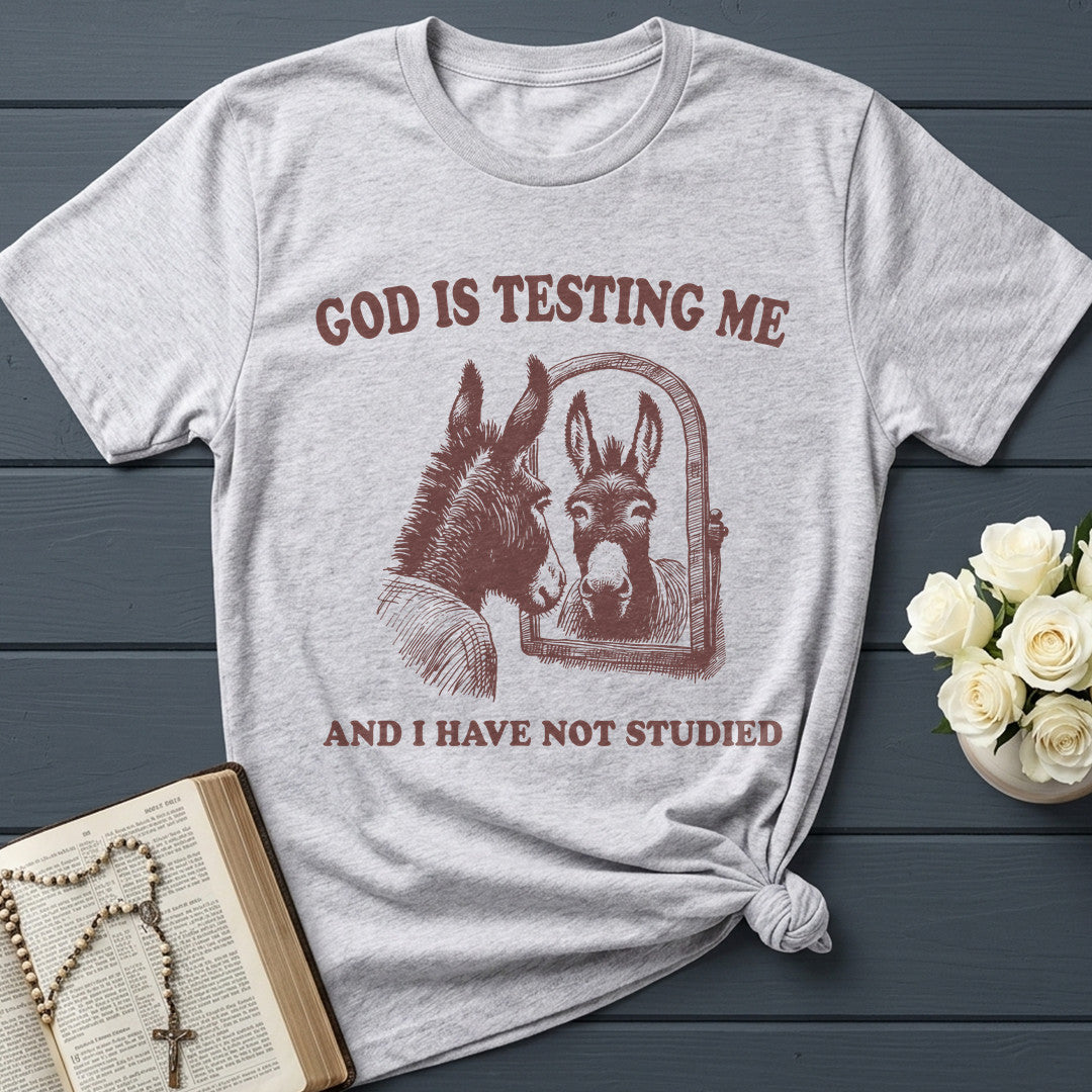 God Is Testing Me And I Have Not Studied 01
