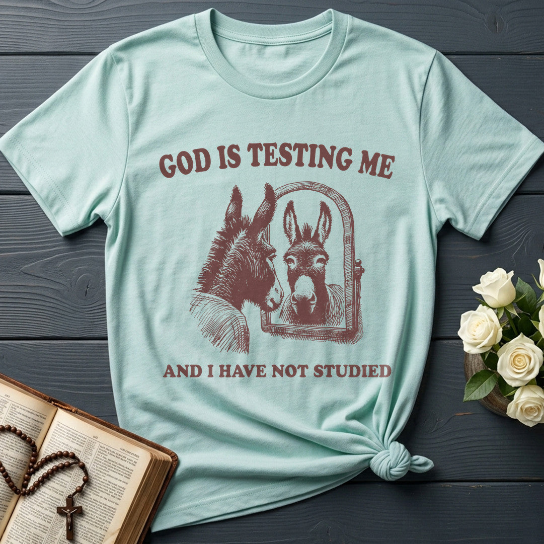 God Is Testing Me And I Have Not Studied 01