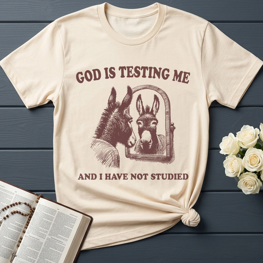 God Is Testing Me And I Have Not Studied 01