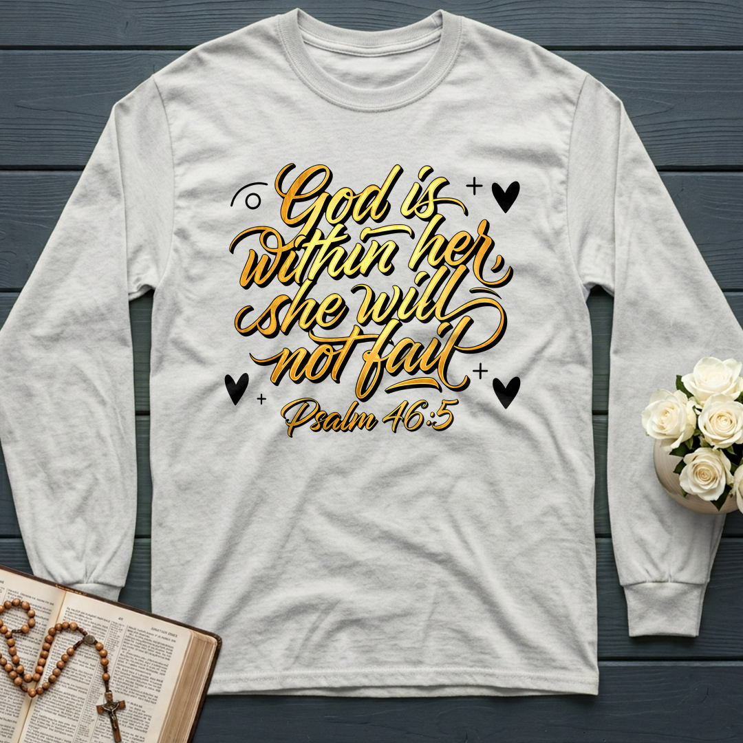God Is Within Her She Will Not Fail Psalm 46.5 01