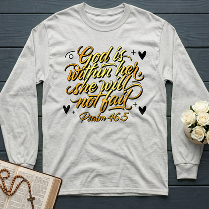 God Is Within Her She Will Not Fail Psalm 46.5 01