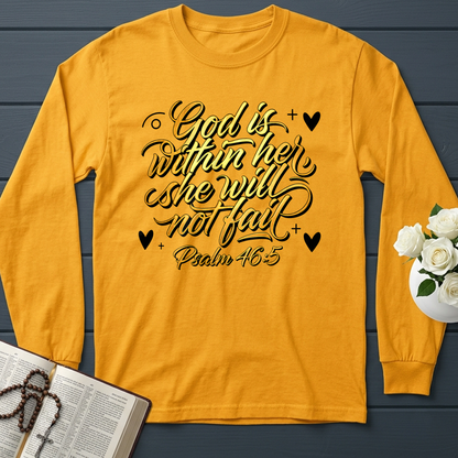 God Is Within Her She Will Not Fail Psalm 46.5 01