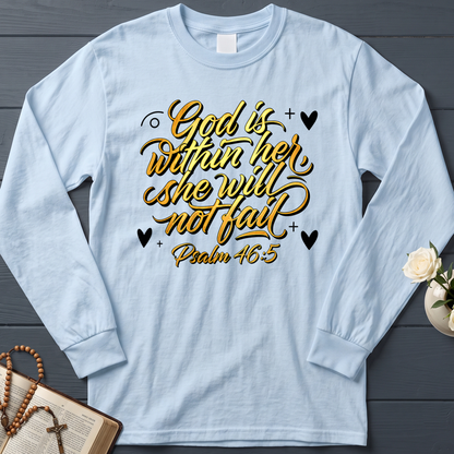 God Is Within Her She Will Not Fail Psalm 46.5 01
