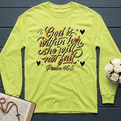 God Is Within Her She Will Not Fail Psalm 46.5 01