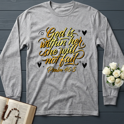 God Is Within Her She Will Not Fail Psalm 46.5 01