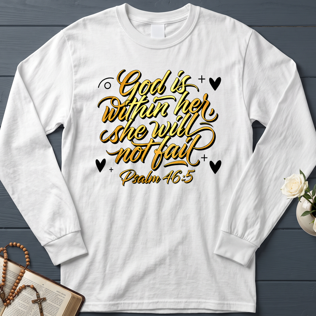 God Is Within Her She Will Not Fail Psalm 46.5 01