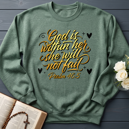 God Is Within Her She Will Not Fail Psalm 46.5 01