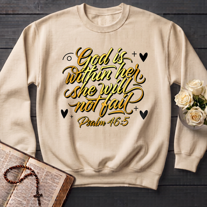 God Is Within Her She Will Not Fail Psalm 46.5 01