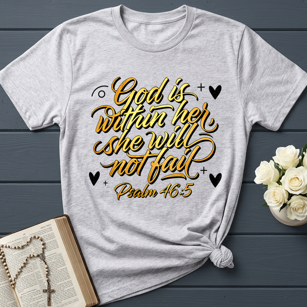 God Is Within Her She Will Not Fail Psalm 46.5 01