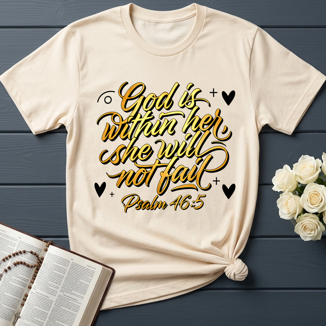 God Is Within Her She Will Not Fail Psalm 46.5 01