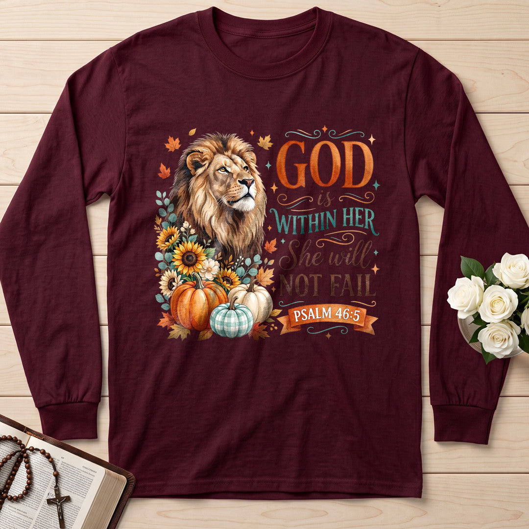 God Is Within Her She Will Not Fail Psalm 46.5 04