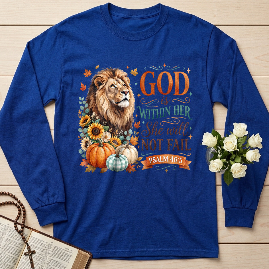 God Is Within Her She Will Not Fail Psalm 46.5 04
