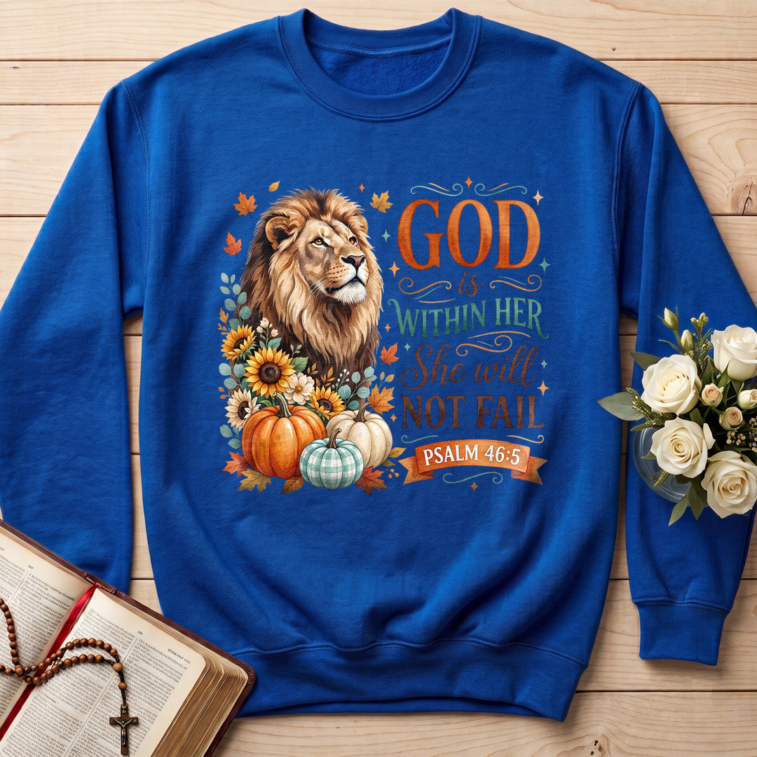 God Is Within Her She Will Not Fail Psalm 46.5 04