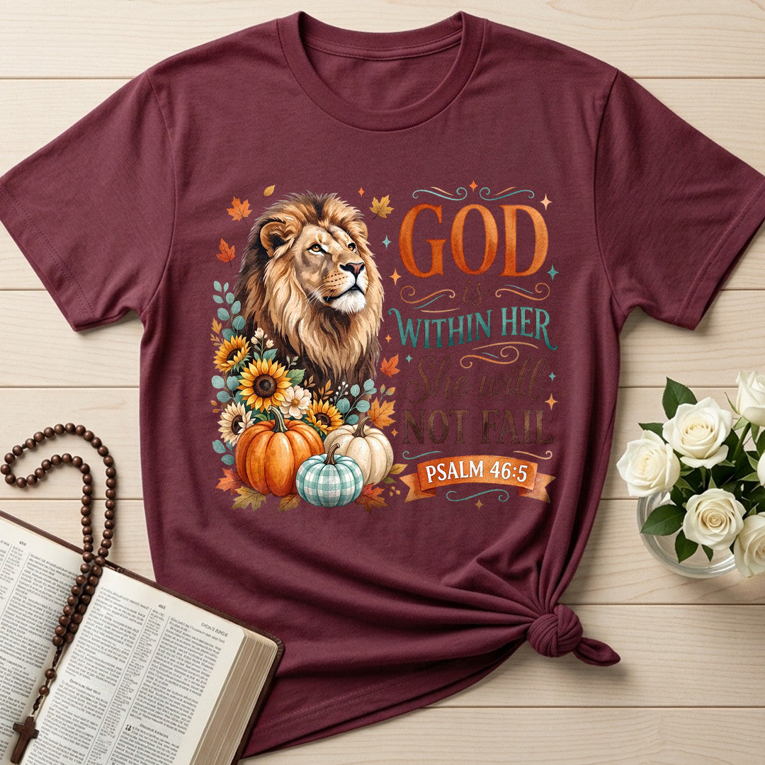 God Is Within Her She Will Not Fail Psalm 46.5 04