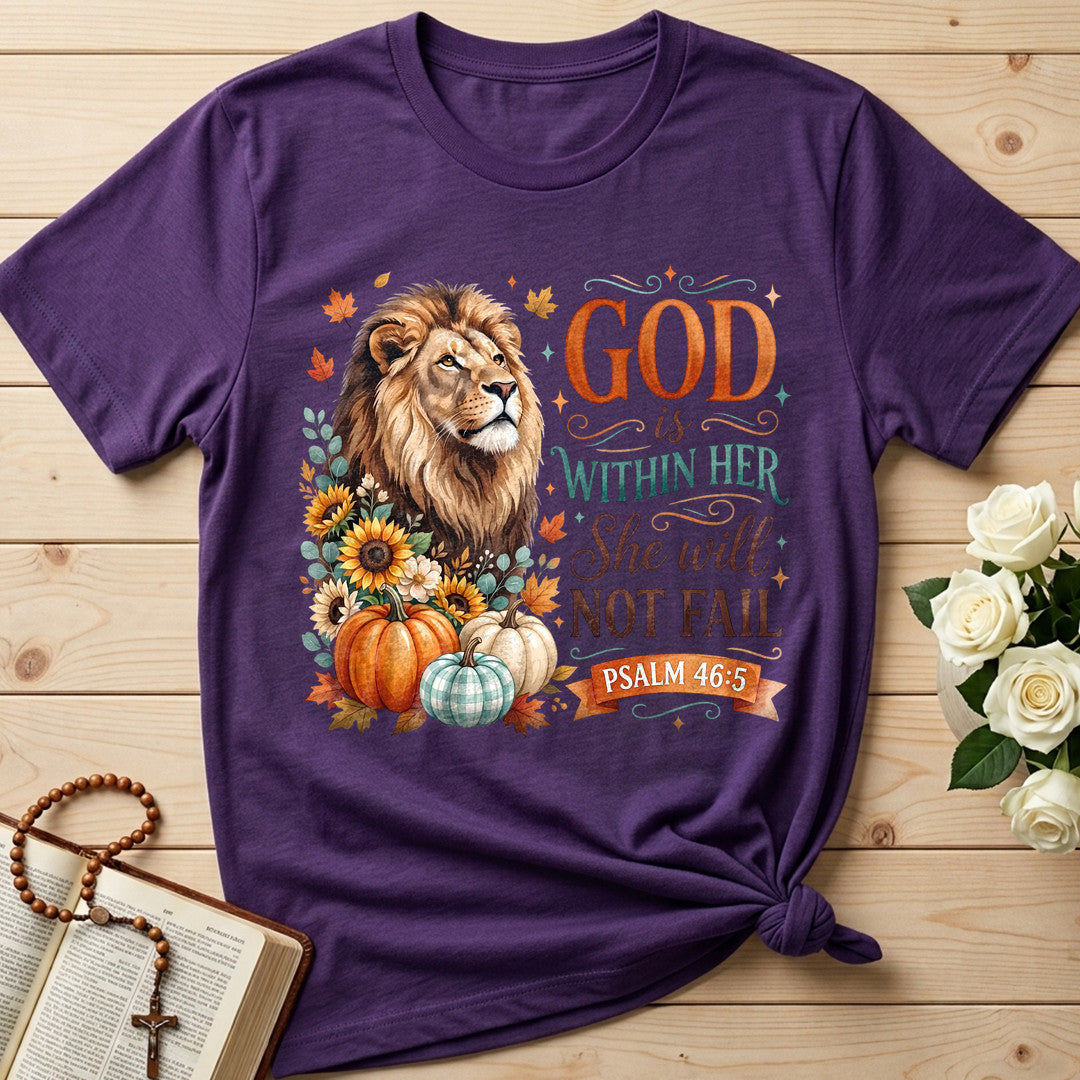 God Is Within Her She Will Not Fail Psalm 46.5 04