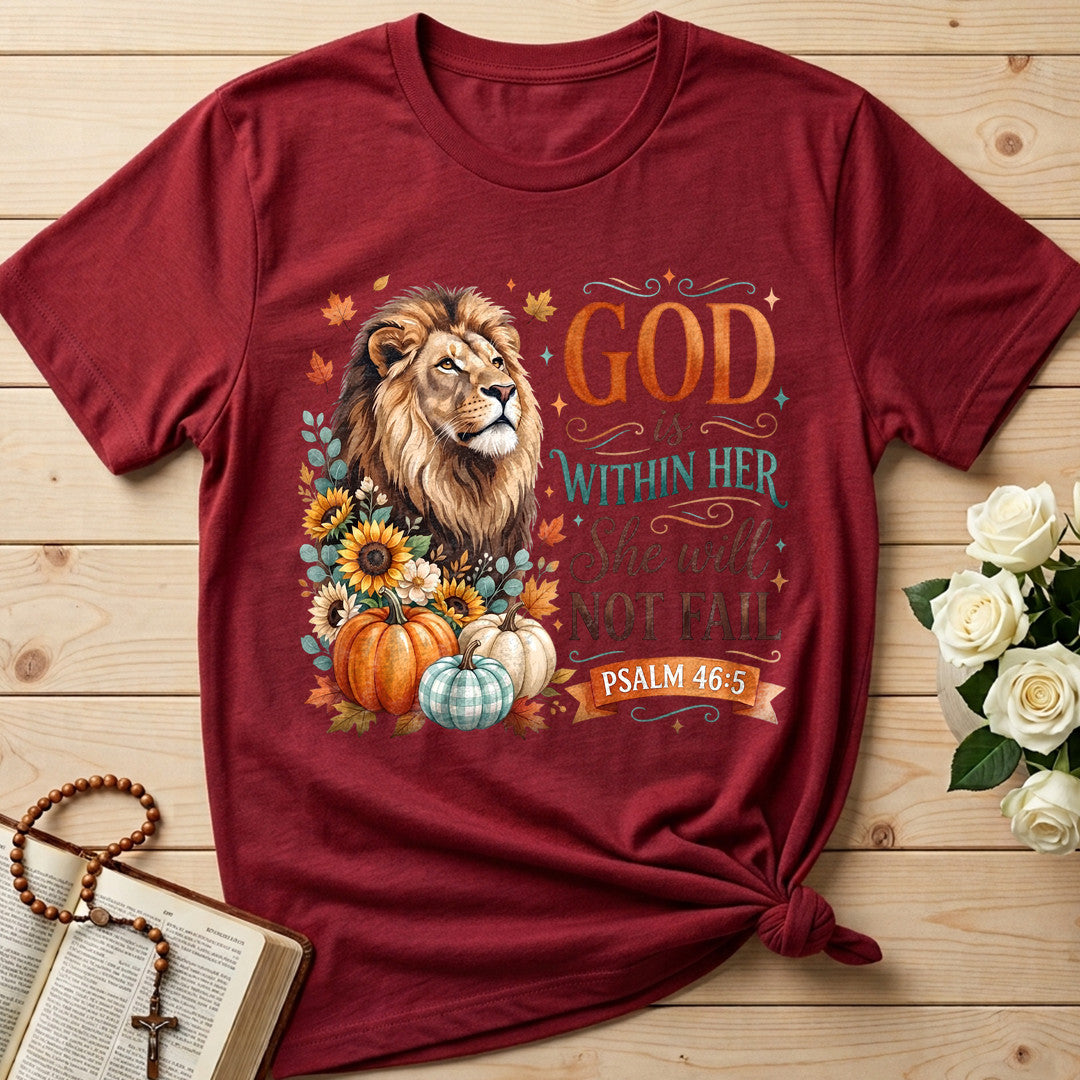 God Is Within Her She Will Not Fail Psalm 46.5 04