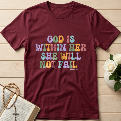 God Is Within Her She Will Not Fail Psalms 46.5 03
