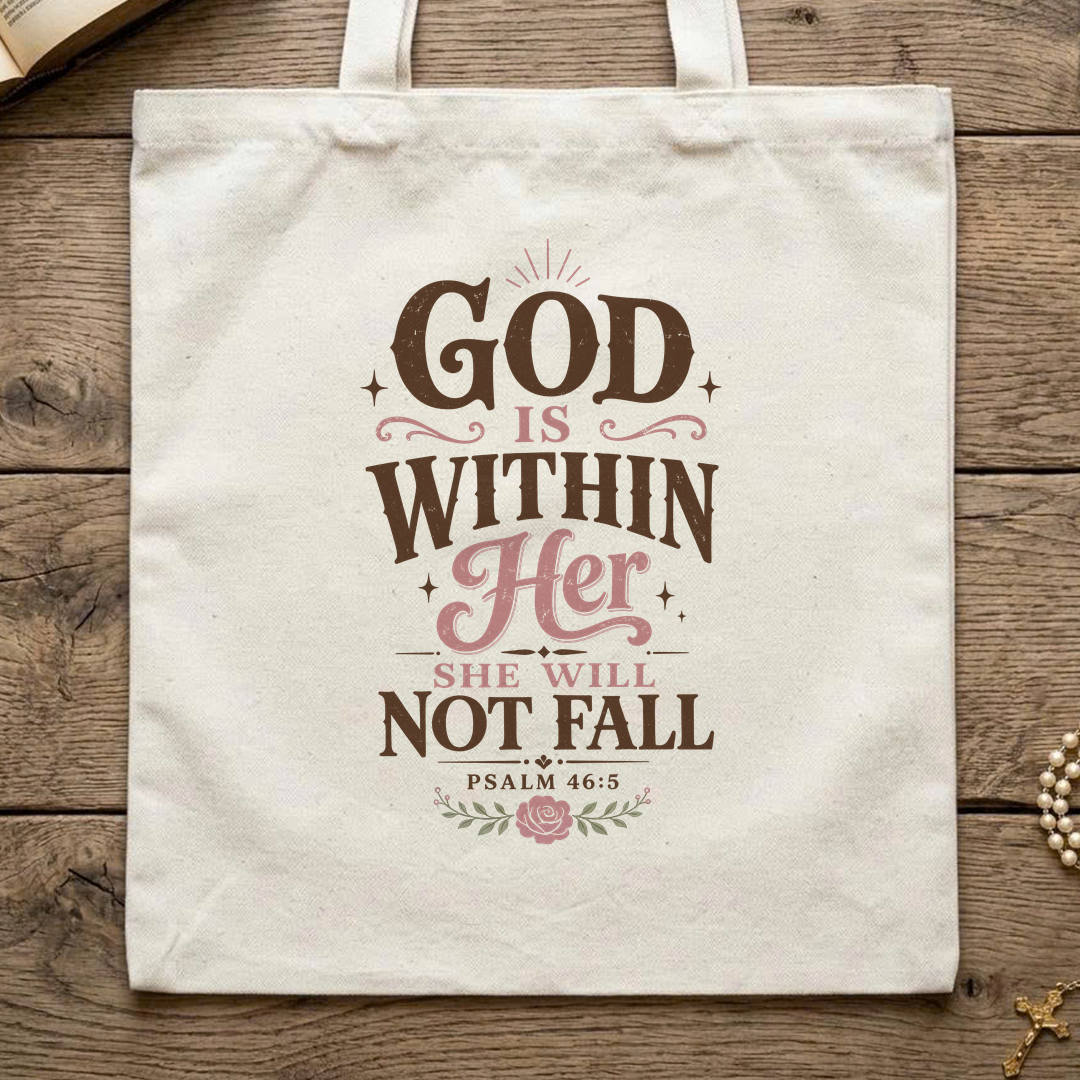 God Is Within Her She Will Not Fall Psalm 46.5 05