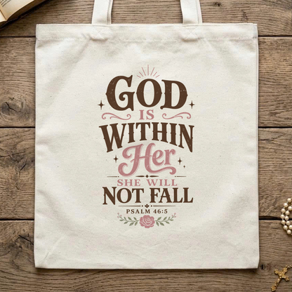 God Is Within Her She Will Not Fall Psalm 46.5 05