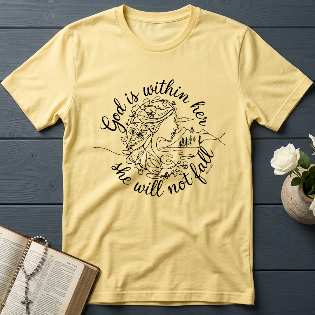 God Is Within Her She Will Not Fall Psalm 46.5 06