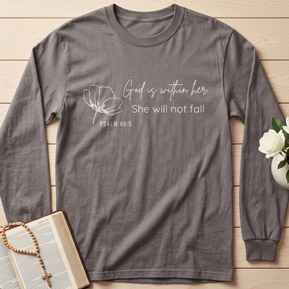 God Is Within Her She Will Not Fall Psalm 46.5 07