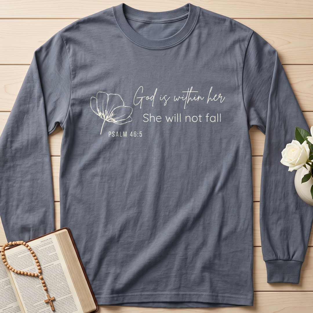 God Is Within Her She Will Not Fall Psalm 46.5 07
