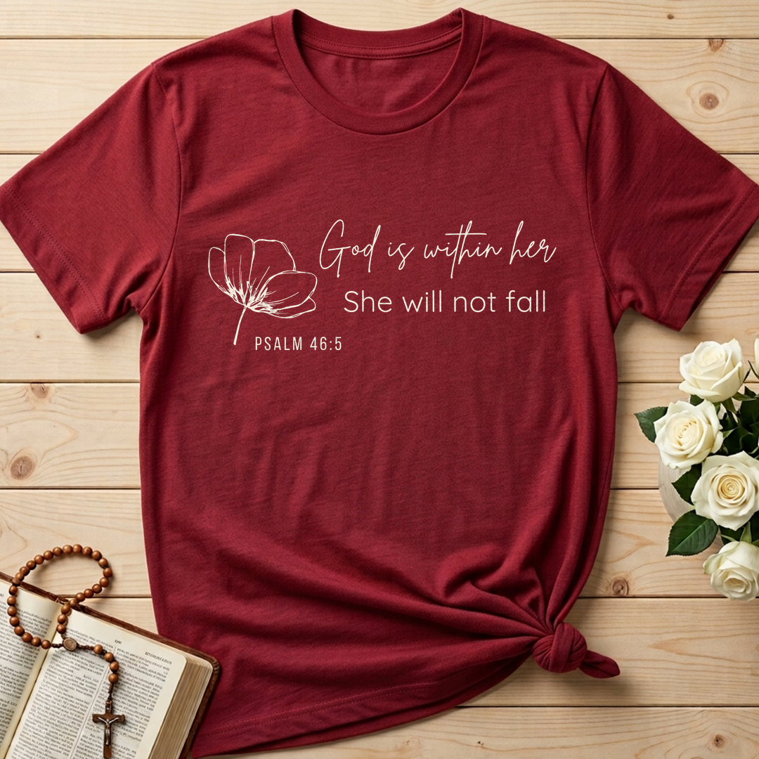 God Is Within Her She Will Not Fall Psalm 46.5 07