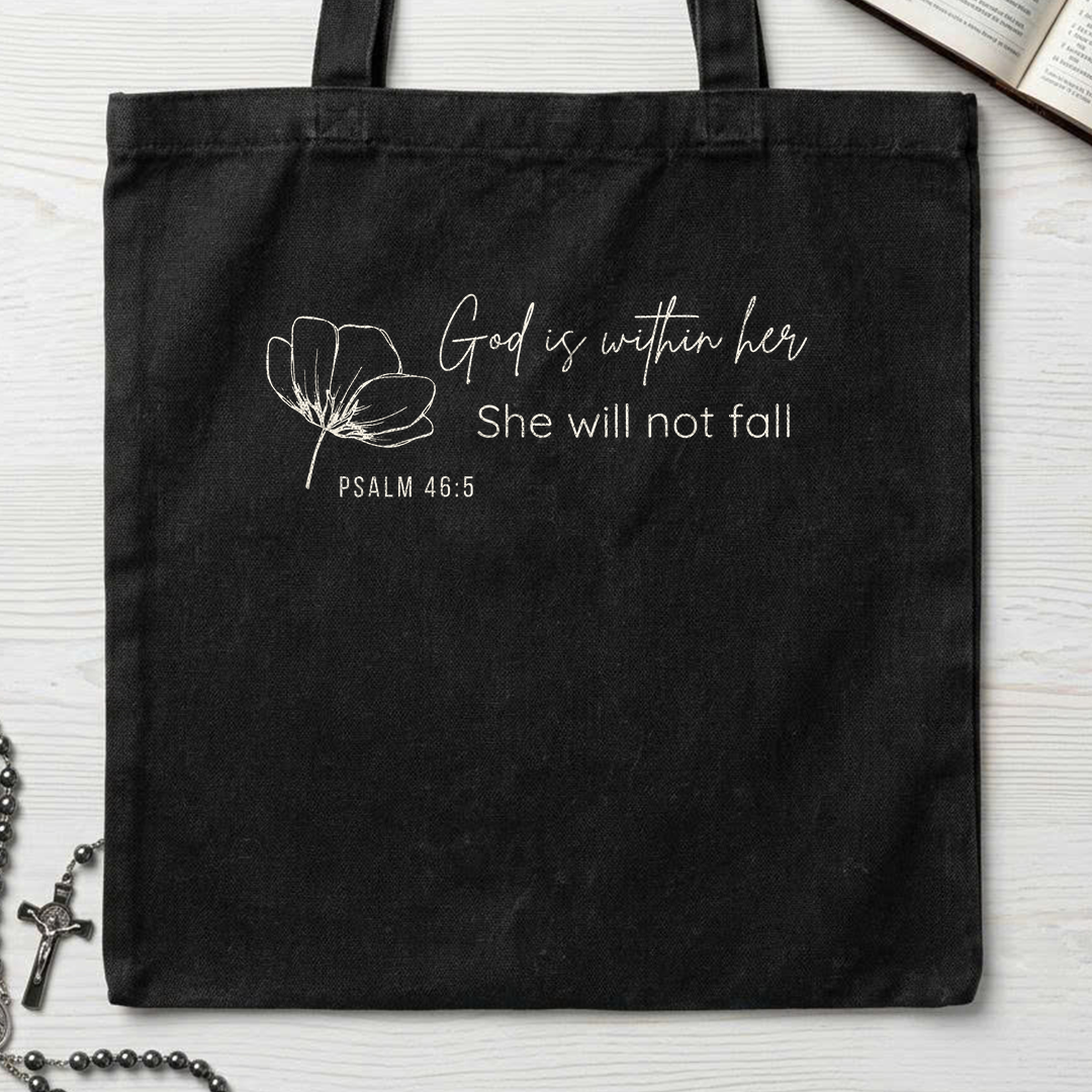 God Is Within Her She Will Not Fall Psalm 46.5 07