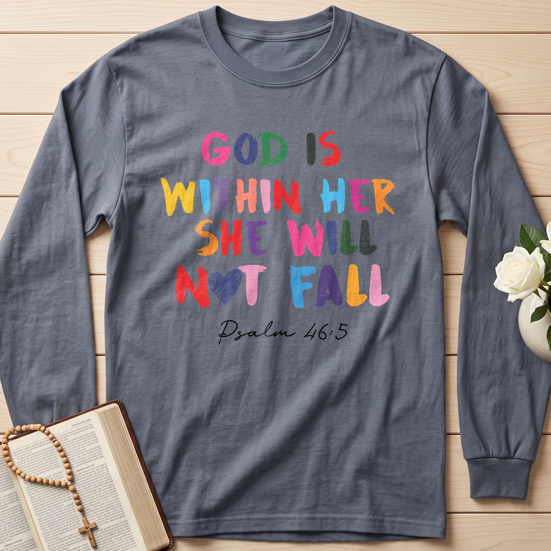 God Is Within Her She Will Not Fall Psalm 46.5 09