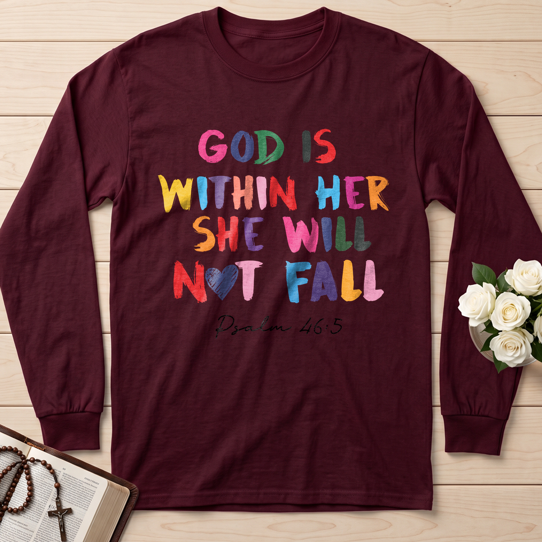 God Is Within Her She Will Not Fall Psalm 46.5 09