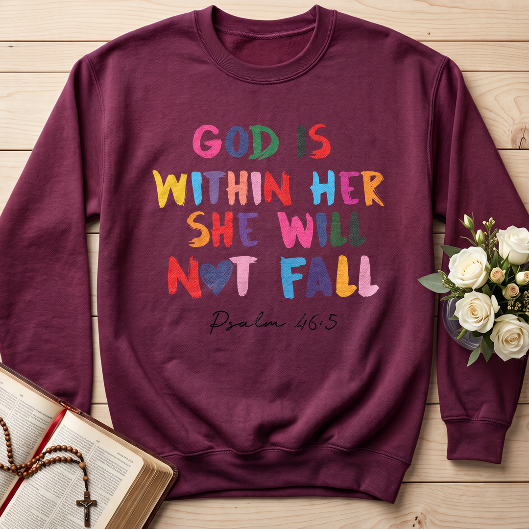 God Is Within Her She Will Not Fall Psalm 46.5 09