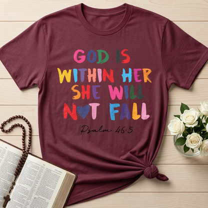 God Is Within Her She Will Not Fall Psalm 46.5 09