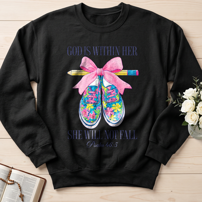 God Is Within Her She Will Not Fall Psalm 46.5 10