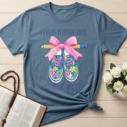 God Is Within Her She Will Not Fall Psalm 46.5 10