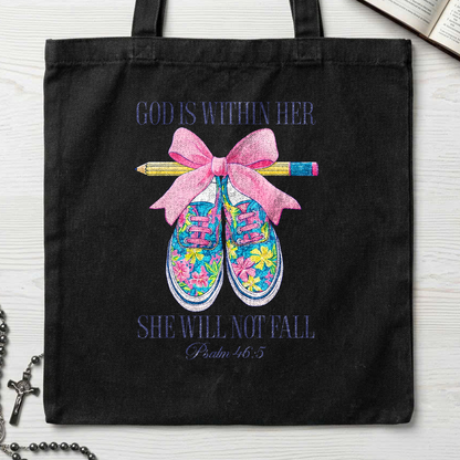 God Is Within Her She Will Not Fall Psalm 46.5 10