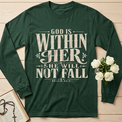 God Is Within Her She Will Not Fall Psalm 46.5 11