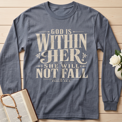 God Is Within Her She Will Not Fall Psalm 46.5 11