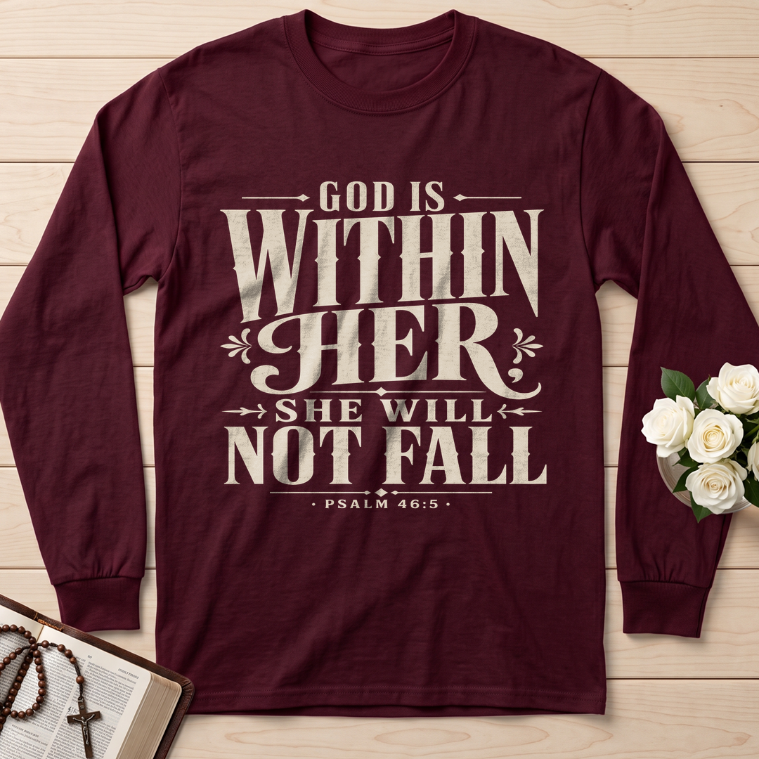 God Is Within Her She Will Not Fall Psalm 46.5 11