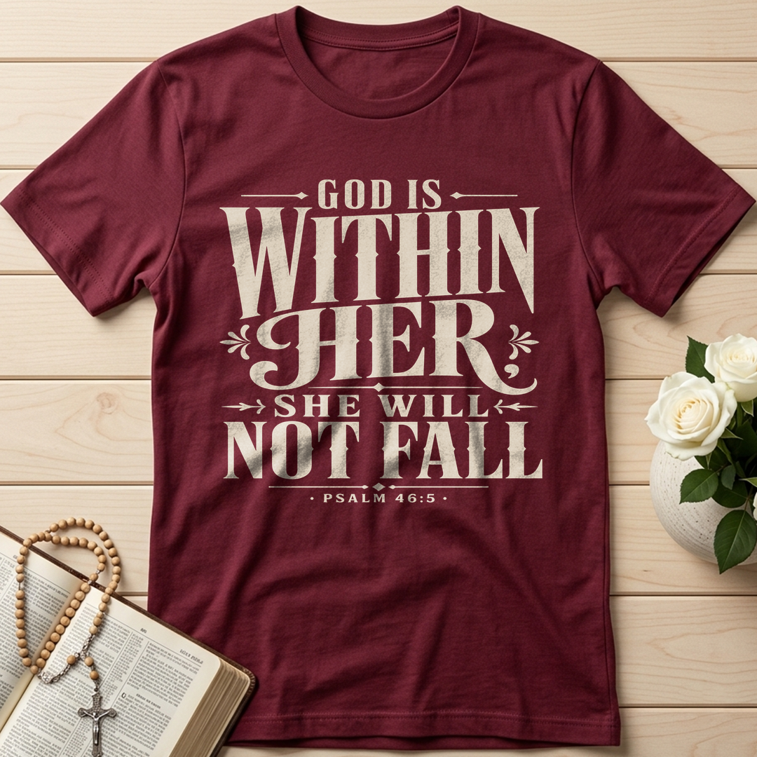 God Is Within Her She Will Not Fall Psalm 46.5 11