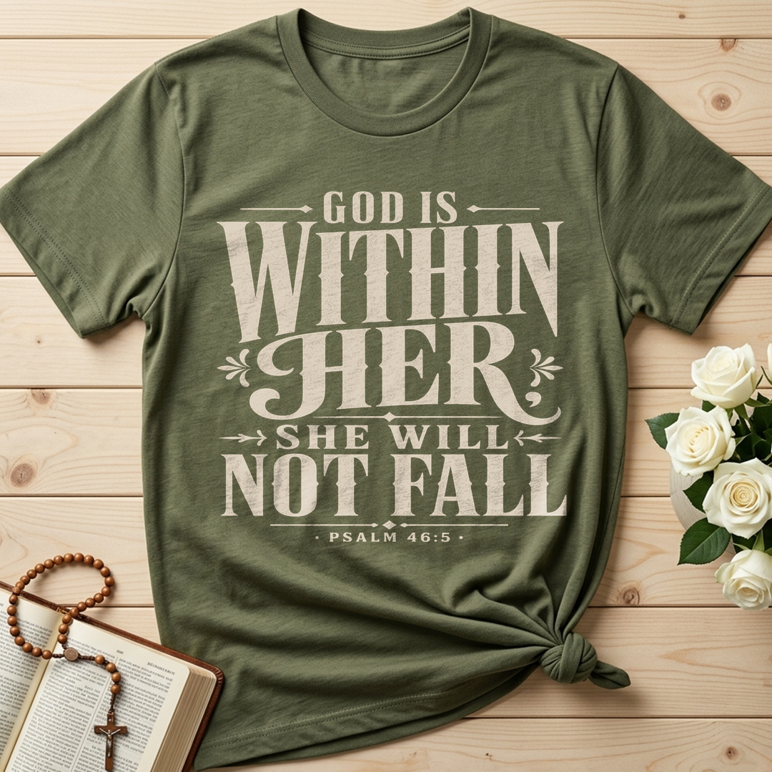God Is Within Her She Will Not Fall Psalm 46.5 11