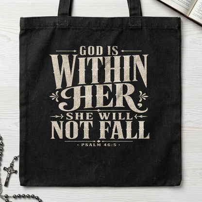 God Is Within Her She Will Not Fall Psalm 46.5 11