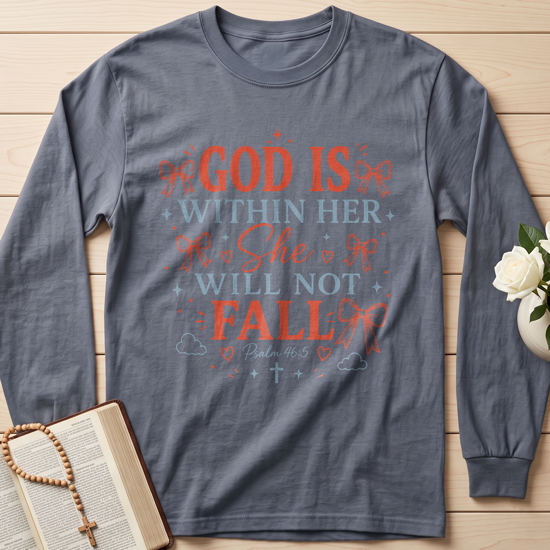 God Is Within Her She Will Not Fall Psalm 46.5 13