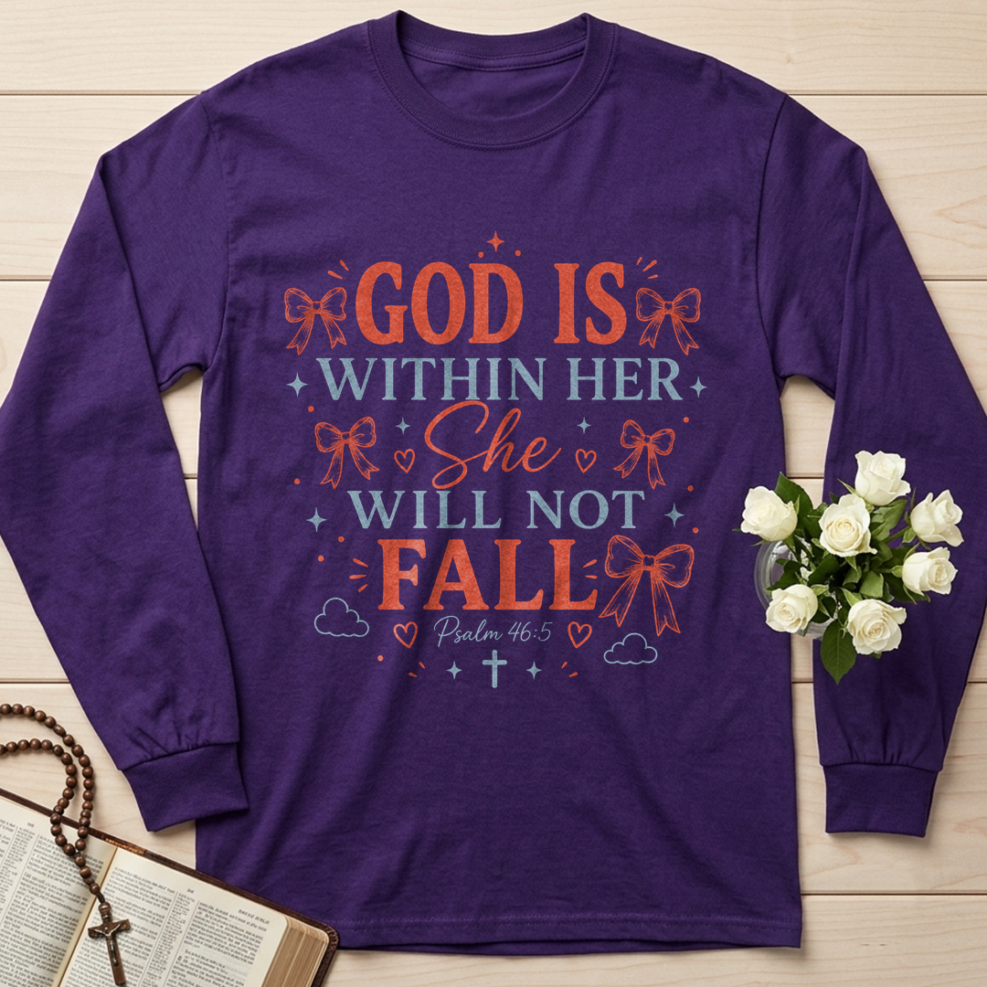 God Is Within Her She Will Not Fall Psalm 46.5 13