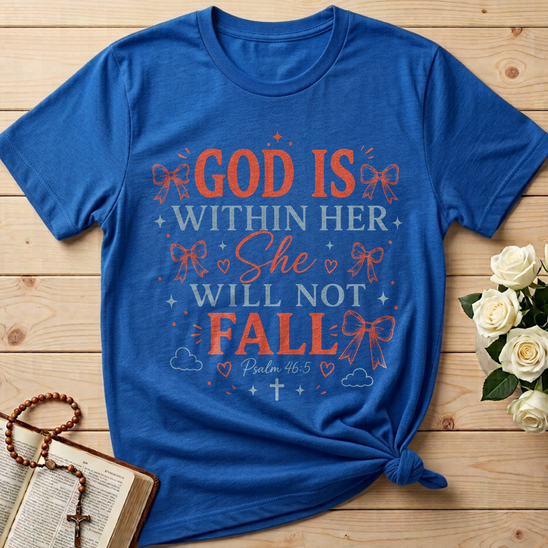 God Is Within Her She Will Not Fall Psalm 46.5 13